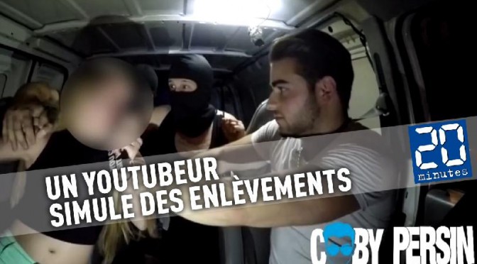 Un YouTubeur simule des enlèvements pour démontrer les dangers des réseaux sociaux