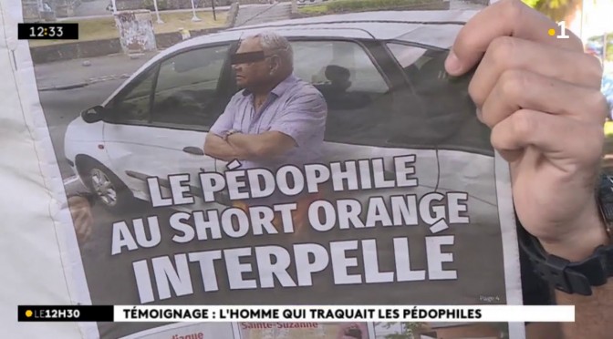 Île de la Réunion, Témoignage : L’Homme qui traquait les pédophiles (Steven Moore #LaTeamMoore )