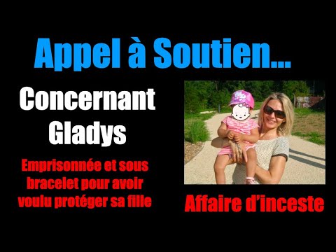 Gladys : Appel à soutien le 8 novembre 2022 au tribunal de Chambéry